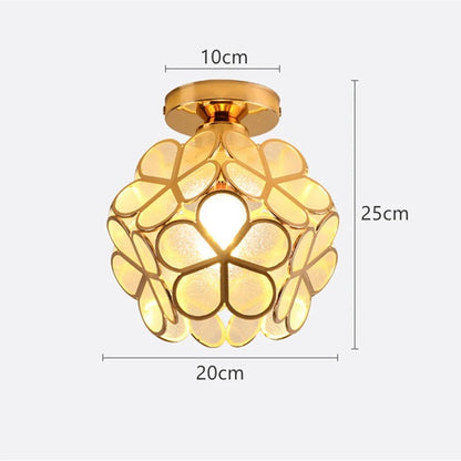 Nordic Petal Flower Ceiling Lamp