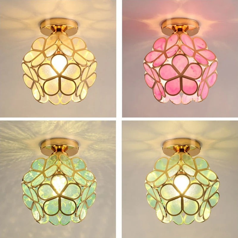 Nordic Petal Flower Ceiling Lamp
