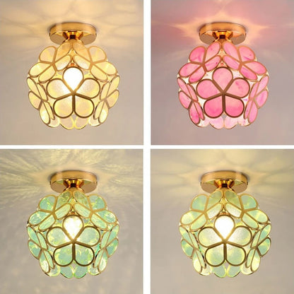 Nordic Petal Flower Ceiling Lamp