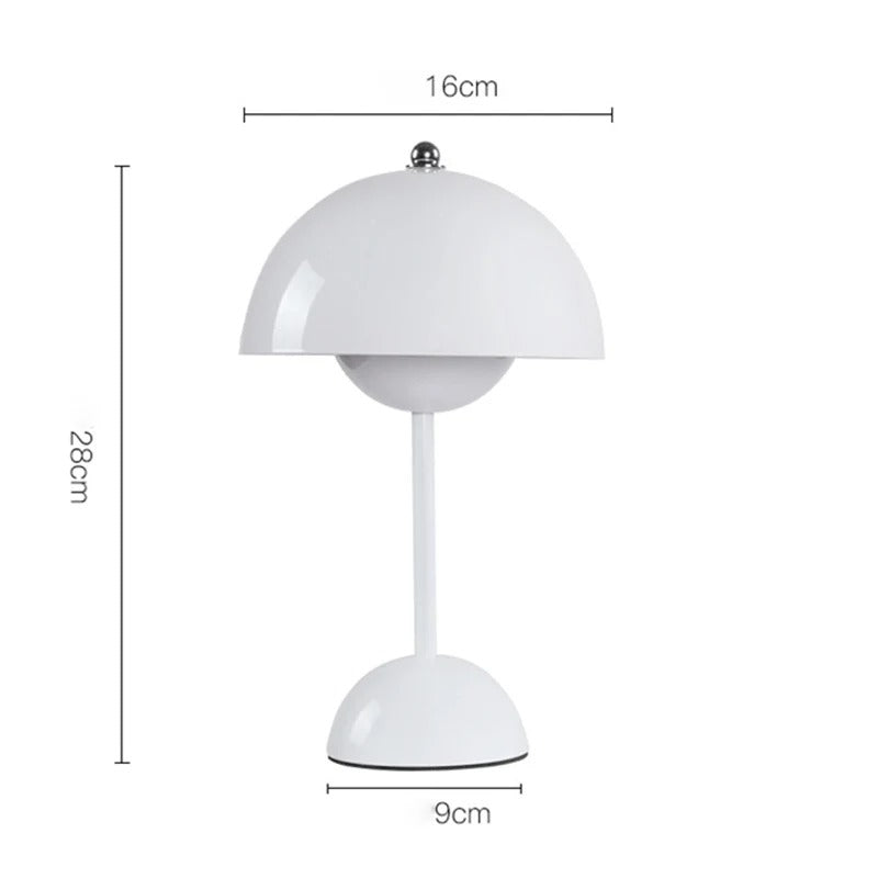 Mushroom Pod Rechargeable Table Lamp