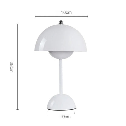 Mushroom Pod Rechargeable Table Lamp