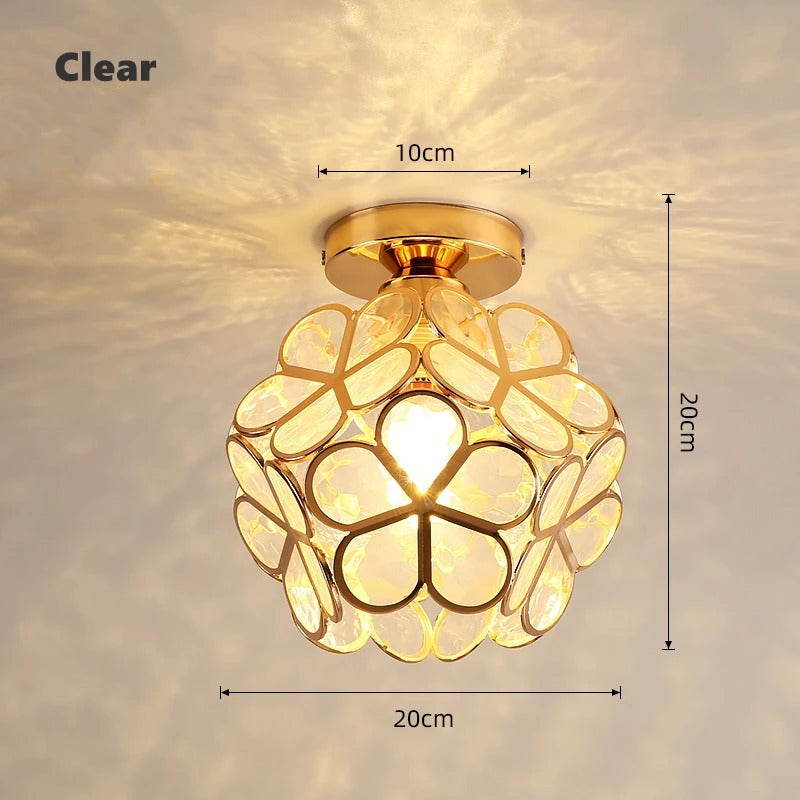 Nordic Petal Flower Ceiling Lamp