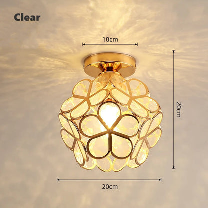 Nordic Petal Flower Ceiling Lamp