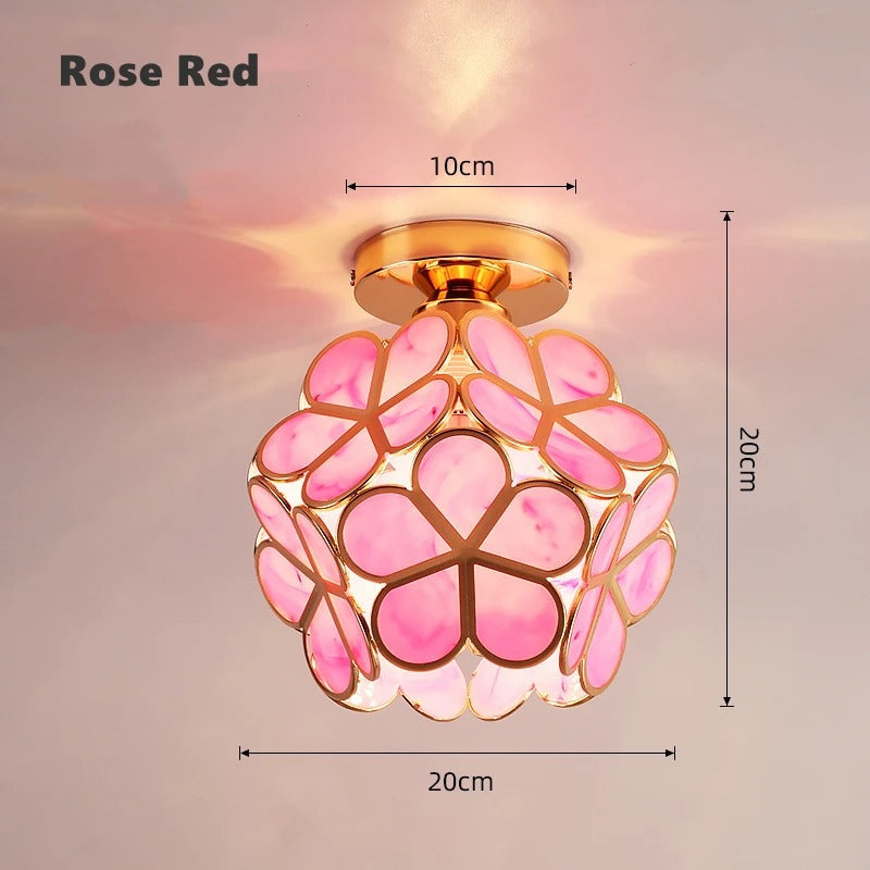 Nordic Petal Flower Ceiling Lamp