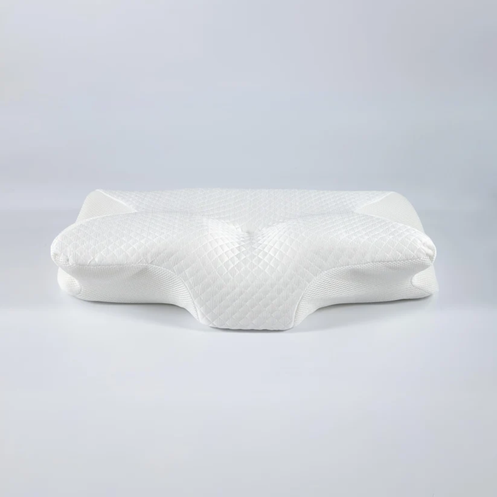 Ergonomic Memory Foam Anti-Snore Pillow