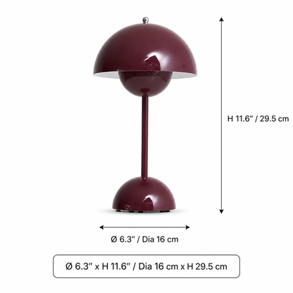 Modern Bulb Ceramic Table Lamp