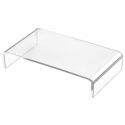 Clear Acrylic Monitor Riser Stand