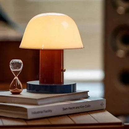 Rechargeable Mushroom LED Table Lamp