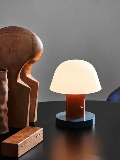 Rechargeable Mushroom LED Table Lamp