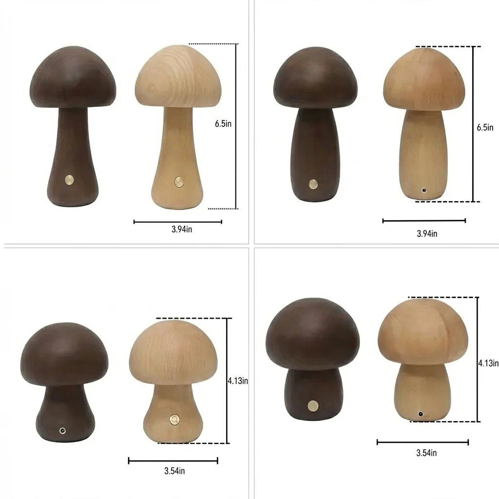 Modern Mushroom Table Lamp