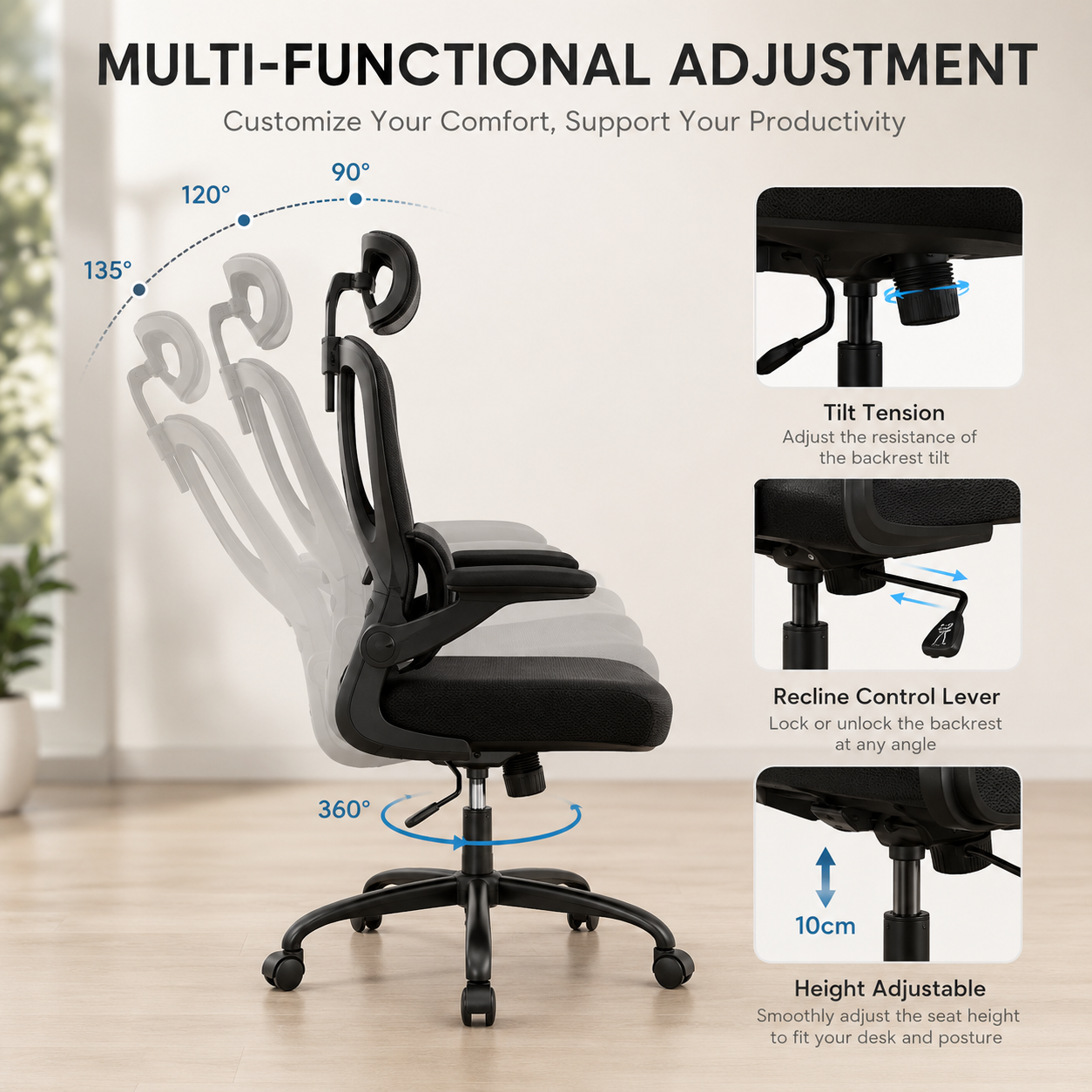 Nexus Mesh Ergonomic Office Chair