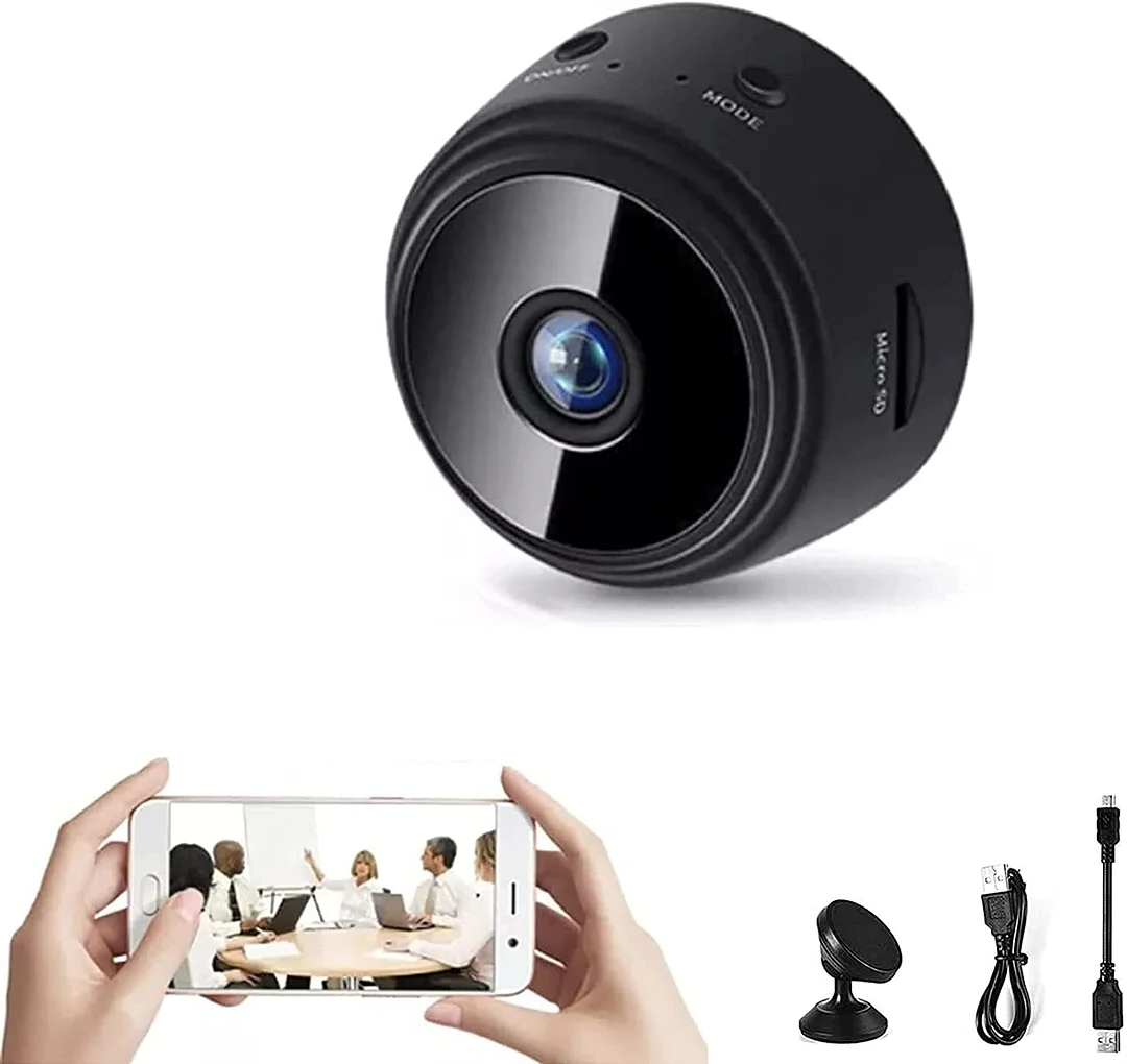 Magnetic Mini WiFi Camera – Mounts Anywhere