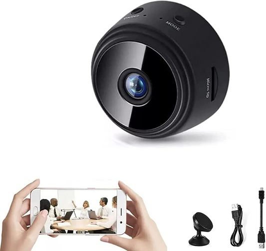 Magnetic Mini WiFi Camera – Mounts Anywhere