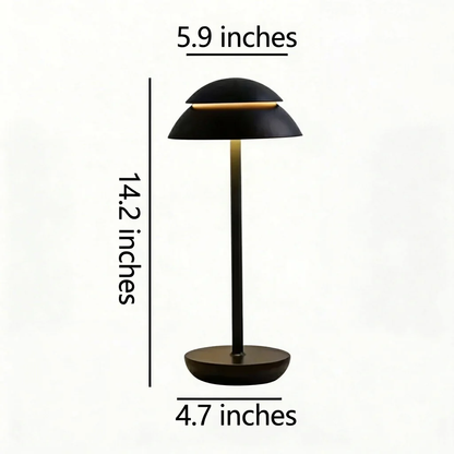 Cordless Touch-Control Mushroom Table Lamp