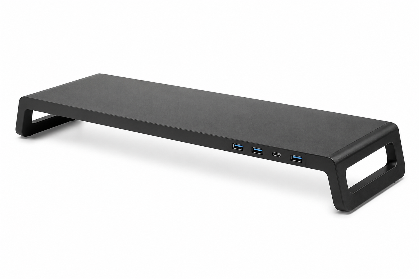 Aluminum Desk Riser with USB 3.0 Hub