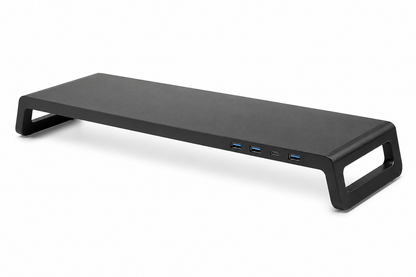 Aluminum Desk Riser with USB 3.0 Hub