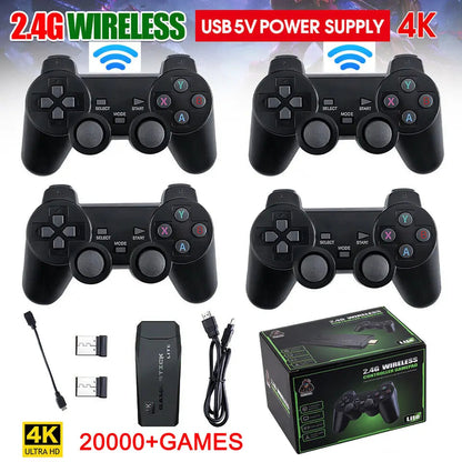 4K Retro Game Stick, 20,000+ Games Built In