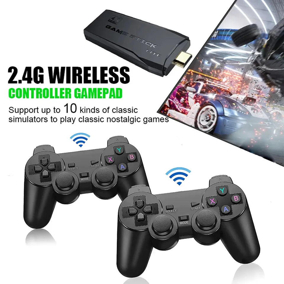 4K Retro Game Stick, 20,000+ Games Built In
