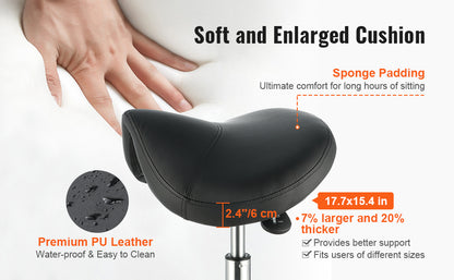 Adjustable Saddle Stool
