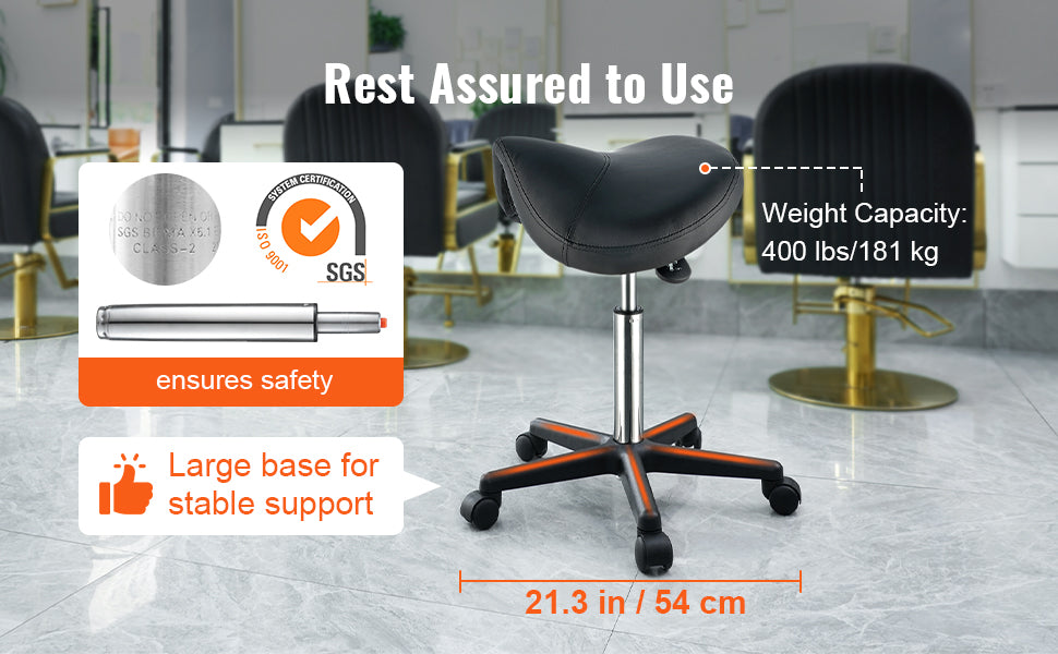 Adjustable Saddle Stool