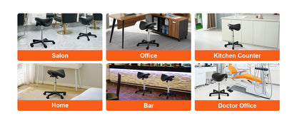 Adjustable Saddle Stool