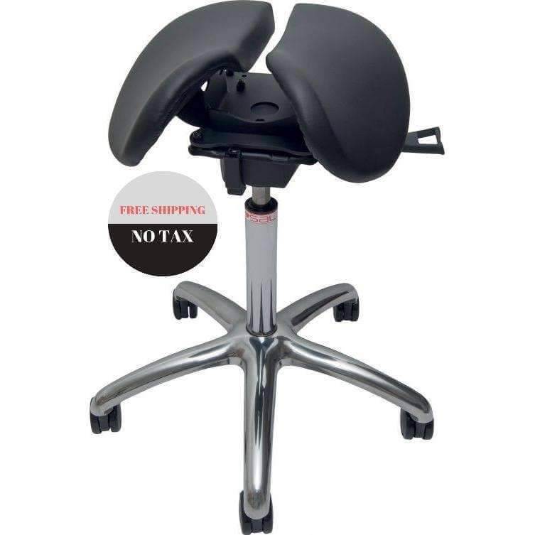 Salli Strong Ergonomic Saddle Chair or Stool