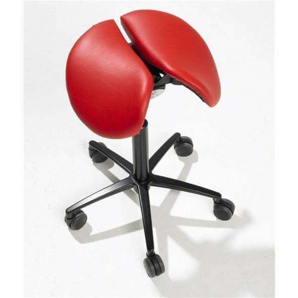 Salli Twin Ergonomic Two Part Saddle Chair or Stool