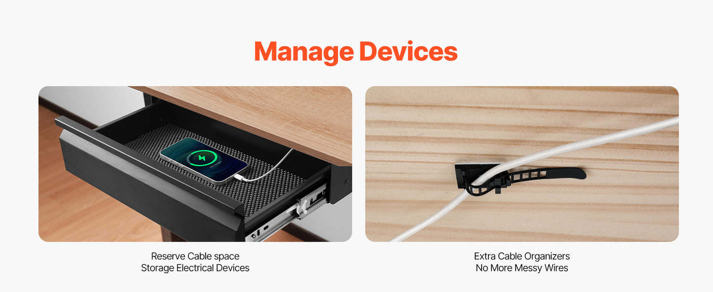Under-Desk Slide-Out Drawer