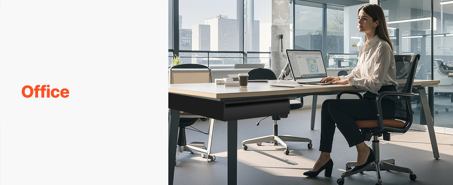 Under-Desk Slide-Out Drawer
