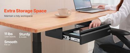 Under-Desk Slide-Out Drawer