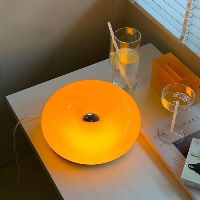 Bauhaus Donut LED Table & Wall Lamp