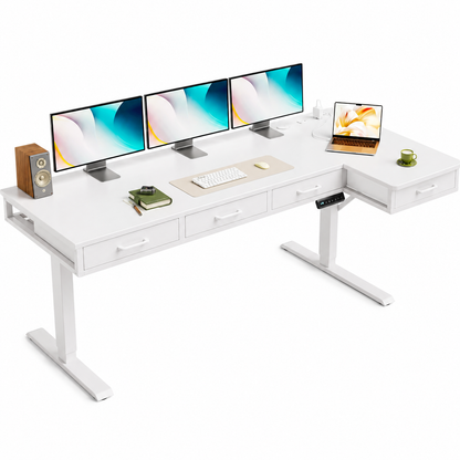 L-Shaped Standing Desk